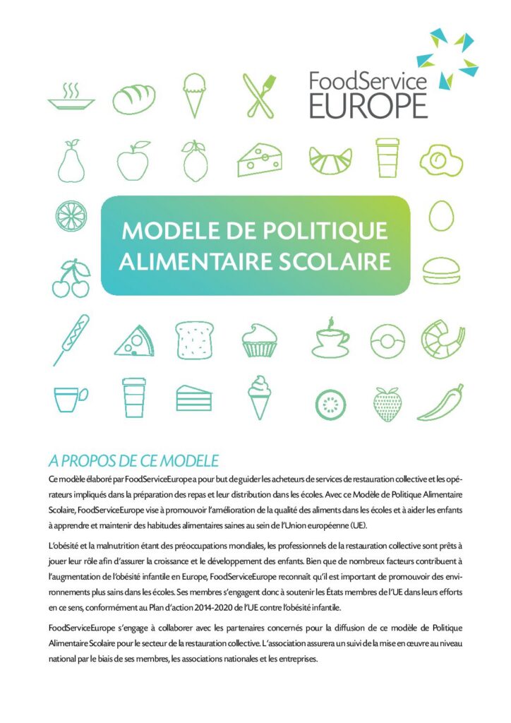 Modèle de Politique Alimentaire Scolaire